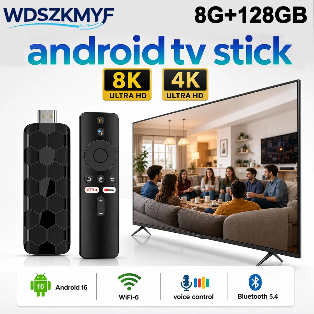 Smart Tv Stick - 4K 8K UHD R3+ Akışlı TV