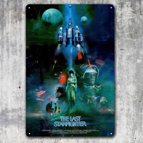 Home Cinema Decor - Son Starfighter Filmi Metal Posteri -