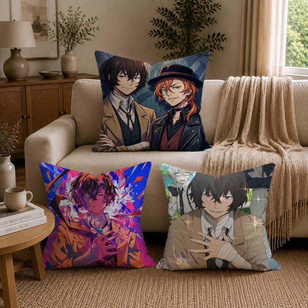 Recliner Sofa Cover - Bungo Stray Dogs dazai osamu Yastık