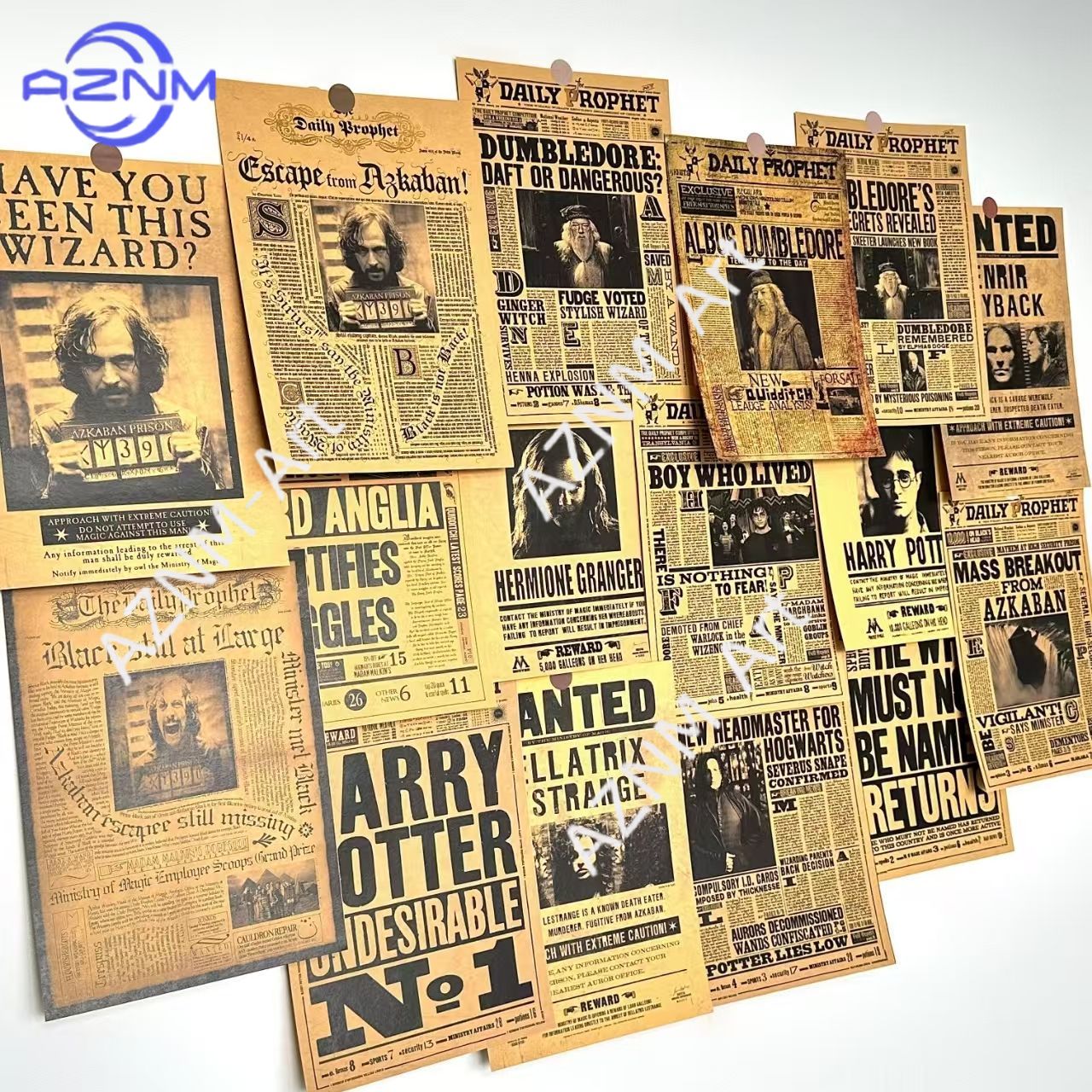Home Cinema Decor - Sihirli Okul Filmi Çevre Birimleri Posterleri