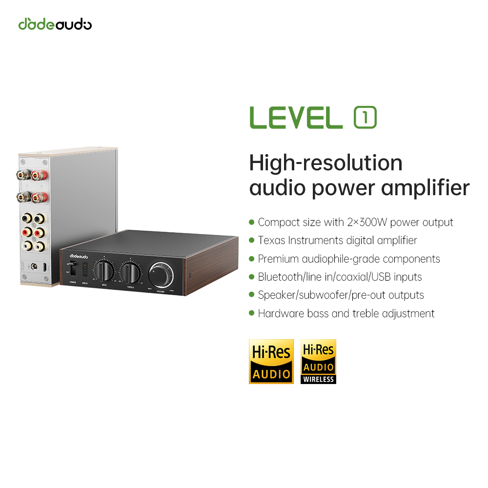 Home Cinema Choice - JadeAudio Seviye 1 Masaüstü HiFi Bluetooth