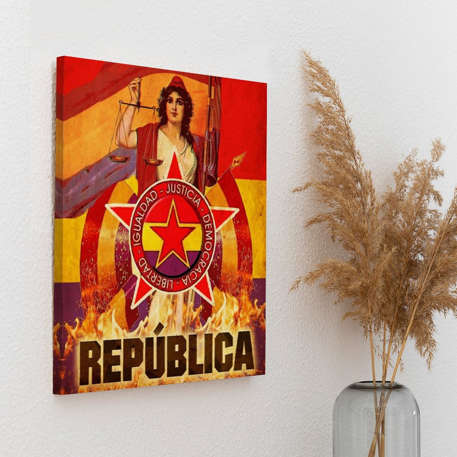 Hiçbir Pasaran İspanyol Devrim - Home Cinema Decor incelemesi ve fiyatı