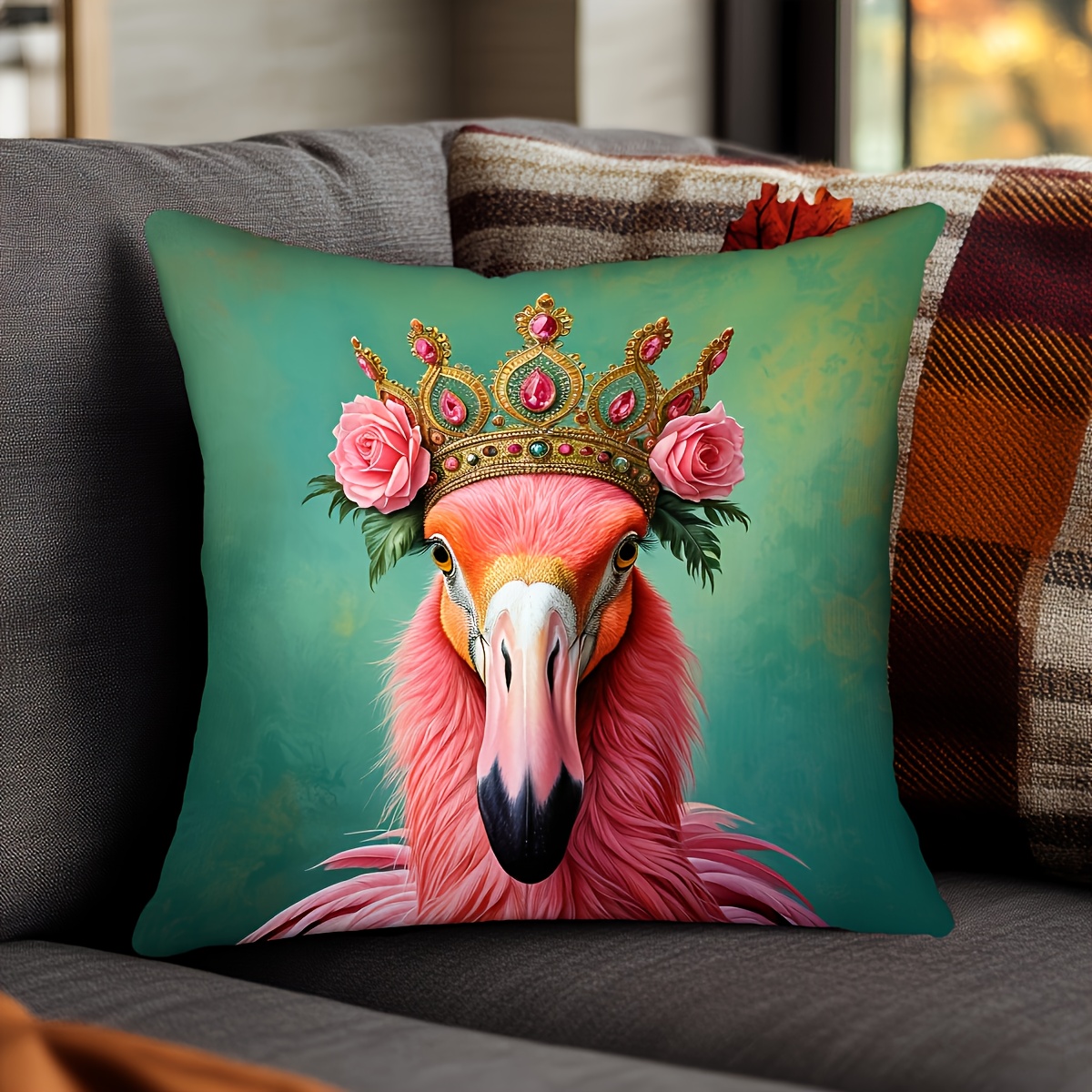 1 adet Flamingo Kraliçesi Tema - Recliner Sofa Cover incelemesi ve fiyatı