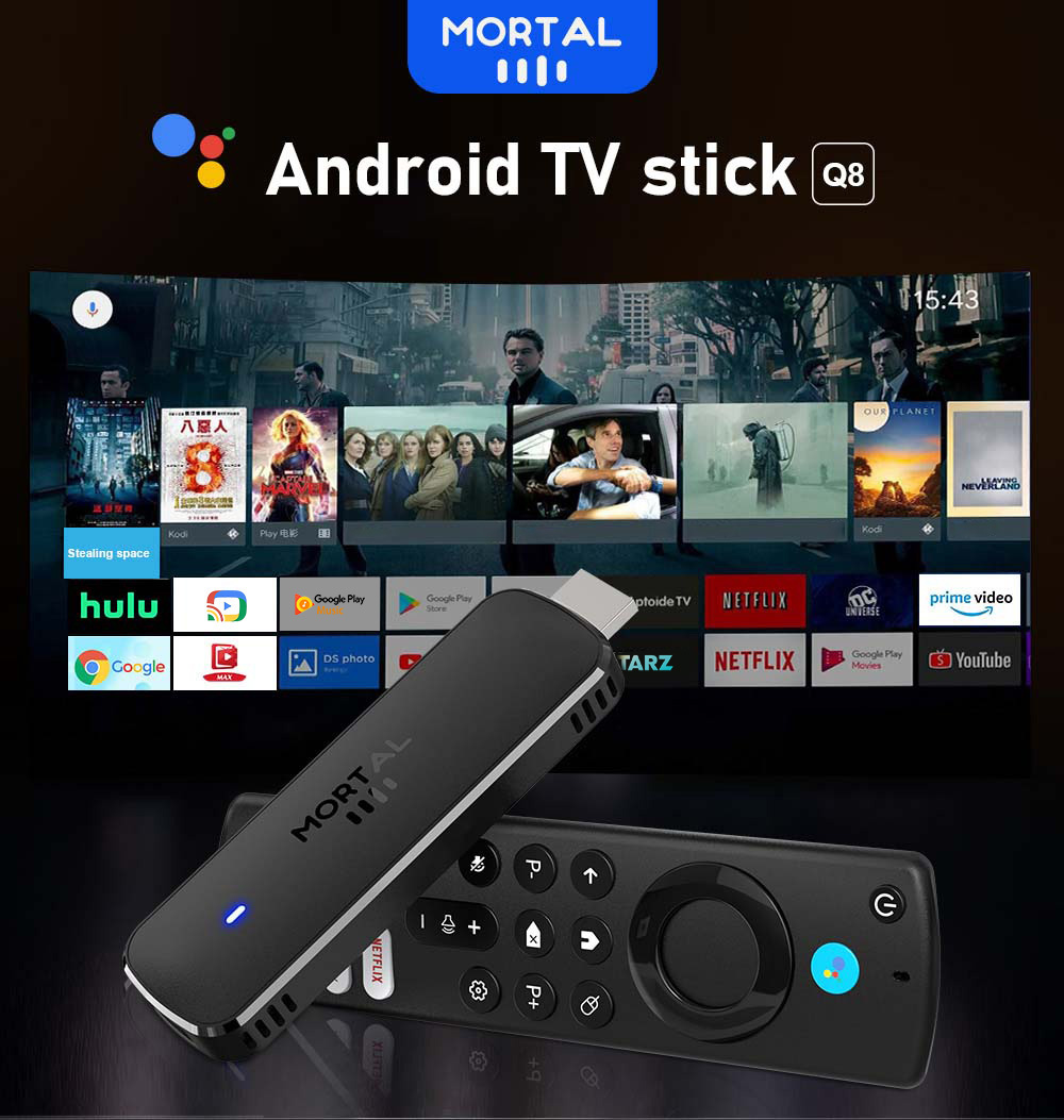 Android TV Stick Mortal Q8 Glo - Smart Tv Stick incelemesi ve fiyatı