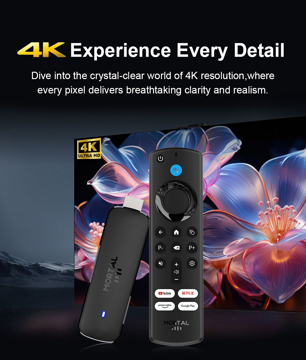 Android TV Stick Mortal Q8 Glo - Smart Tv Stick incelemesi ve fiyatı
