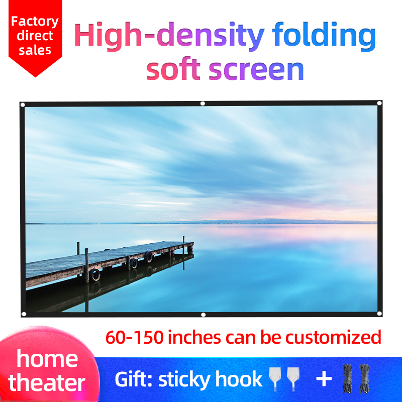 LEJIADA 4K Yumuşak Ekran Çift  - Home Cinema Portable incelemesi ve fiyatı
