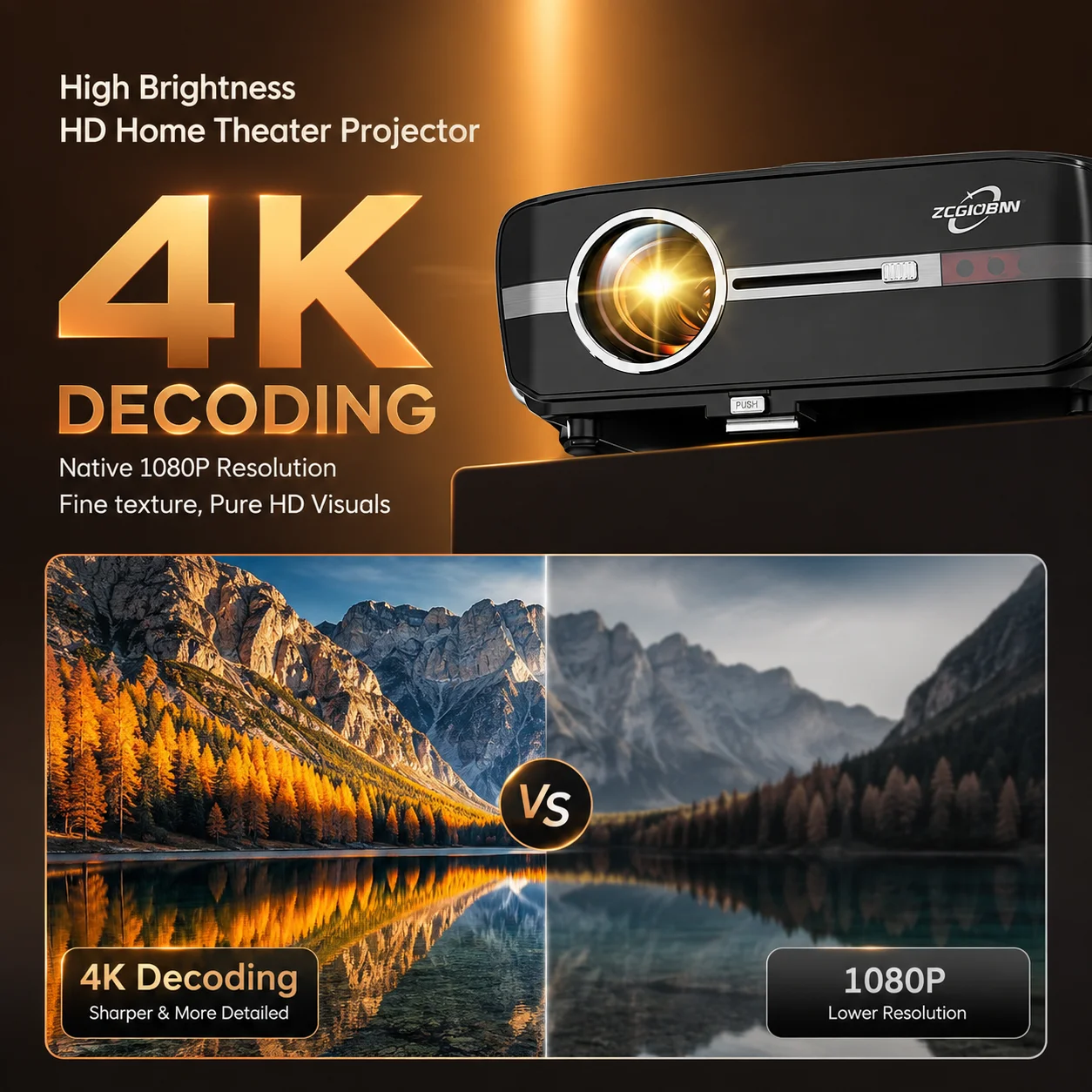 Resmi Google TV 4K Projektör 4 - Netflix Home Cinema incelemesi ve fiyatı