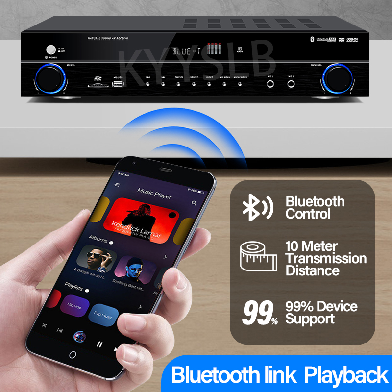 900W Bluetooth Amfi Ses Sistem - Home Cinema Amplifier incelemesi ve fiyatı