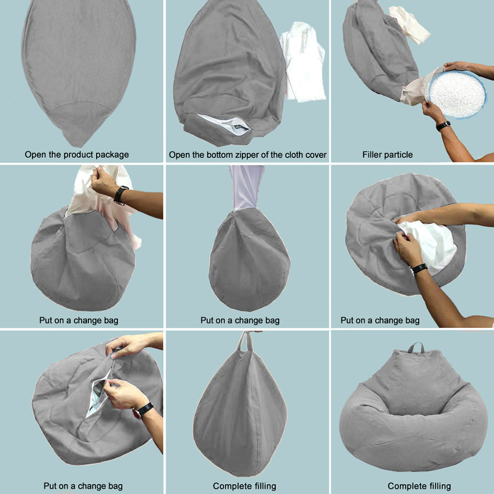 Tembel kanepeler dolgu olmadan - Recliner Sofa Cover incelemesi ve fiyatı