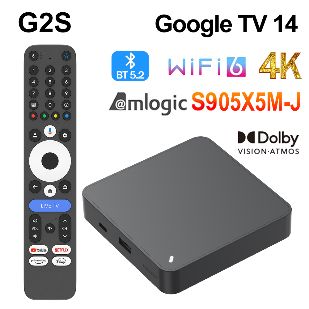 G2S GTV TV BOX GoogleTV 14 Aml - Netflix Home Cinema incelemesi ve fiyatı