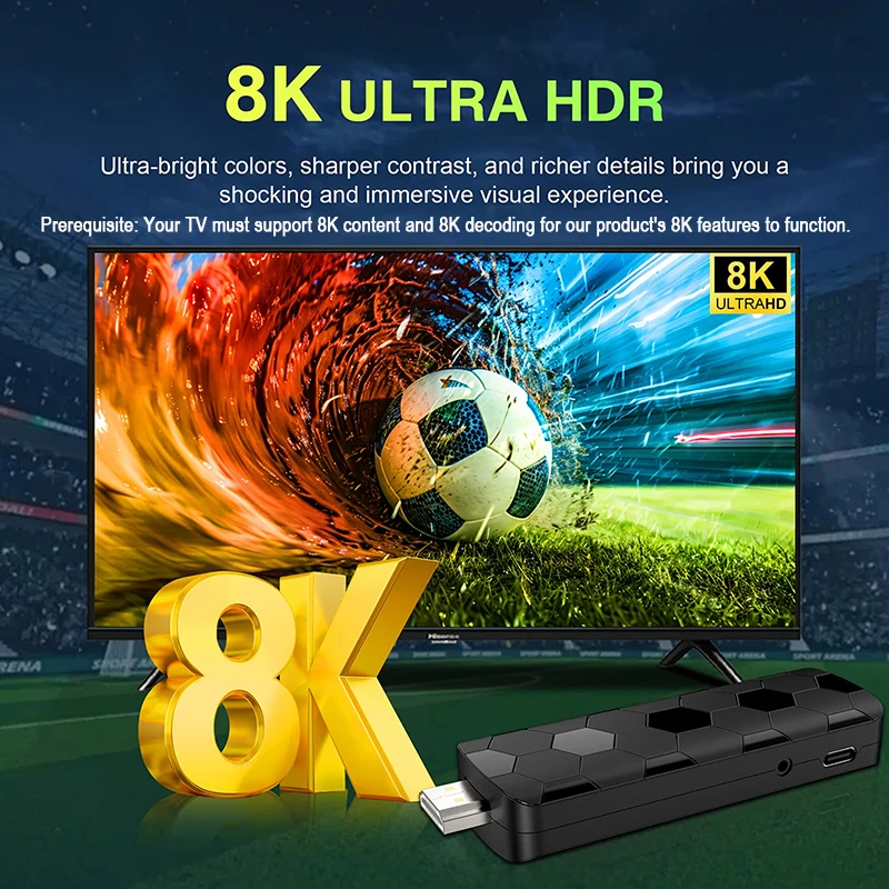 Android 16 8K Ultra HD TV Stic - Smart Tv Stick incelemesi ve fiyatı