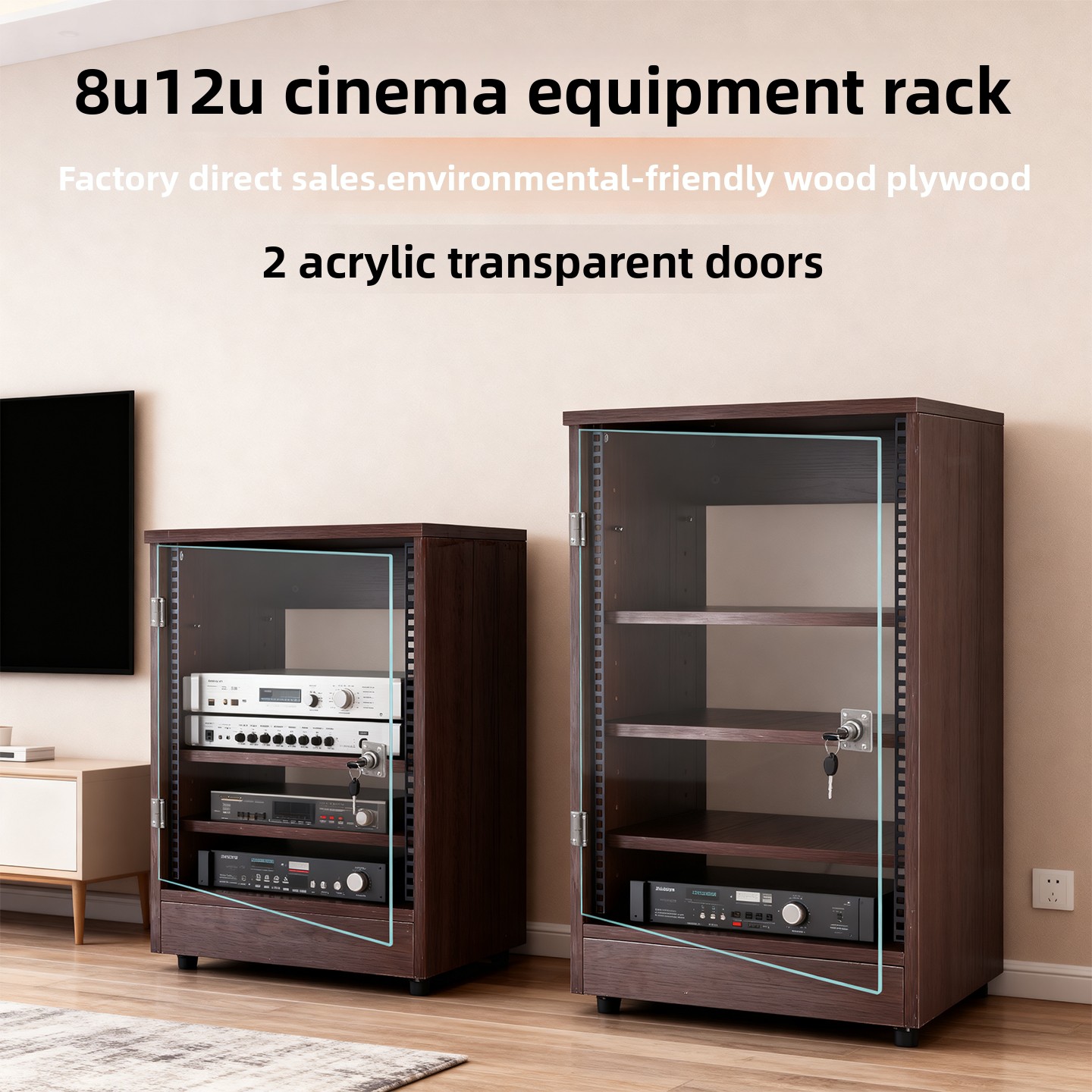 Ön şeffaf kapılı 8U - 16U ampl - Home Cinema Amplifier incelemesi ve fiyatı